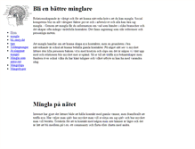 Tablet Screenshot of mingla.se